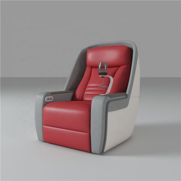 Modern Power Lazy Boy Recliner Sofa Chair Set with Massage and Genuine Leather