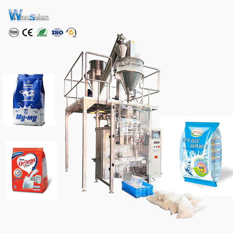 מכונת אריזת אבקת אבקת חלב אוטומטית של Augar Augar