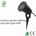 Outdoor garden lighting led spike light RGB