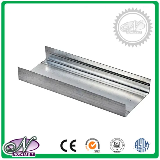 Interior Wall Partition and Suspended Ceiling Metal Steel Profile