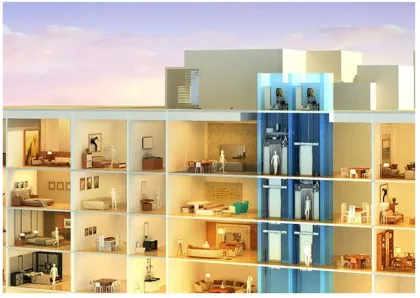 CEP3200 MRL Residential Elevators