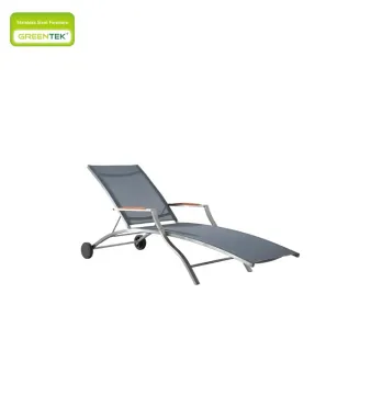 Adjustable Backrest With Comfortable Sun Lounger Structure