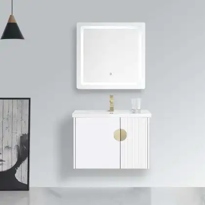 Modern Toilet Furniture Bathroom Vanities with Mirror