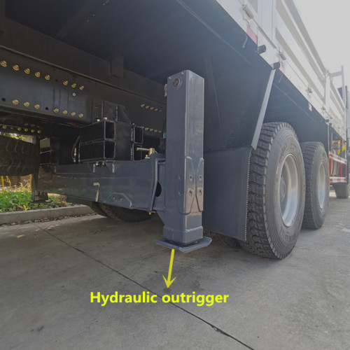 Shacman 6x4 14 тонны кранов с краном