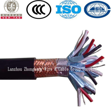 Copper Conductor XLPE Insulated Braiding Shielded PVC Sheathed Flexible Control Cable