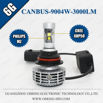 OSRING 6G CANBUS 9004 LED HEADLIGHT 25W 3000LM 9004 LED CAR HEADLIGHT BULBS 9004 CAR LED HEADLIGHT LIGHT BEST QUALITY