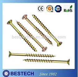 OEM Chipboard Screw Carbon Steel Nickel Plated Pan Head Phillips M4 Pan Head Tapping Screw