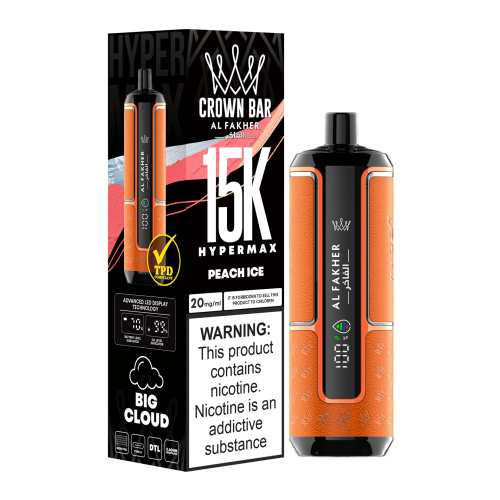Alfakher Crown Bar 15000 Puffs Hypermax Disposable Vape