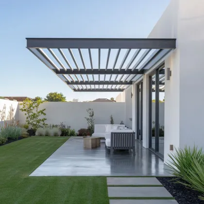 Modern Exterior Aluminum Awnings