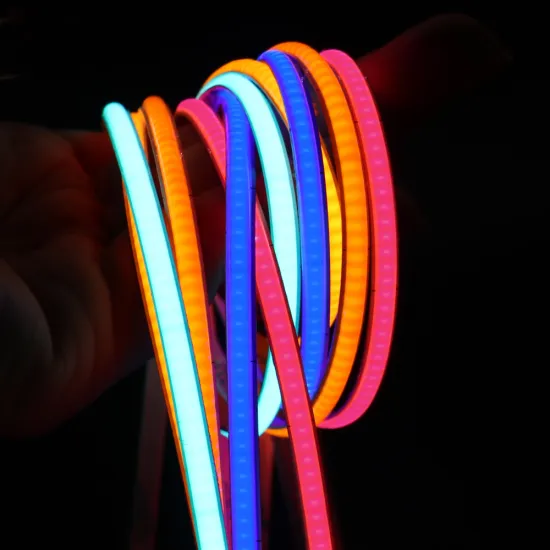 2022 New Arrival COB RGB LED Strip, 768LEDs/m, 24V, IP20, Flexible RGB LED Strip Light