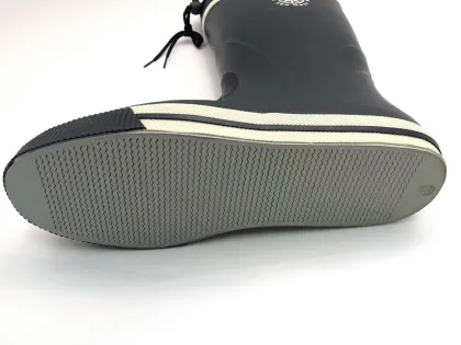 Men's Deck Boots Knee High Rubber Boots Waterproof Durable Anti Slip Rain Boots