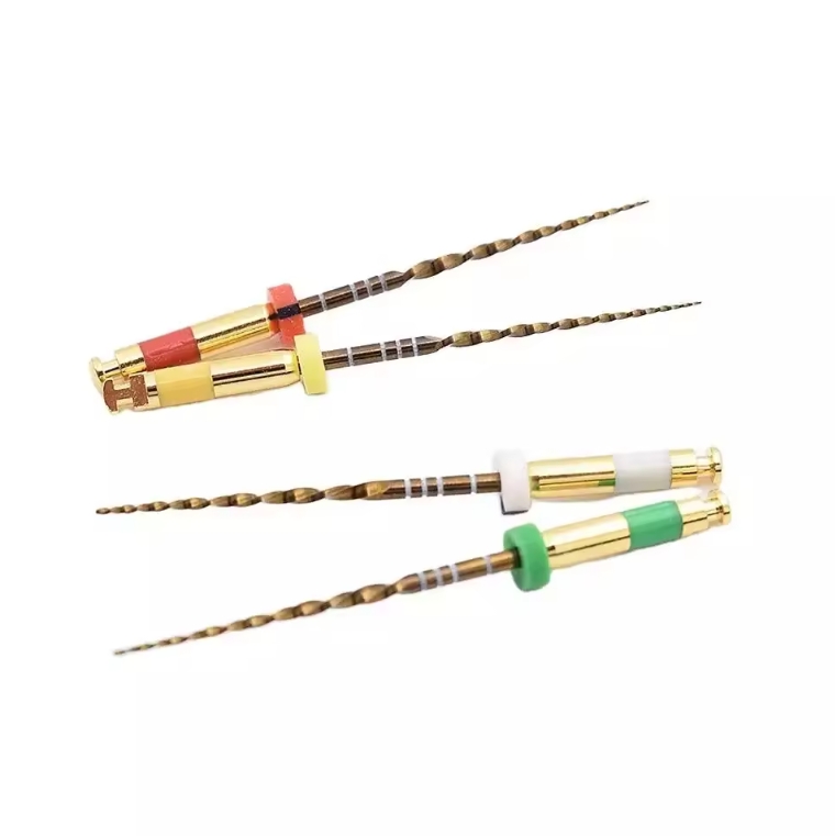 Gold Rotary Dental Files