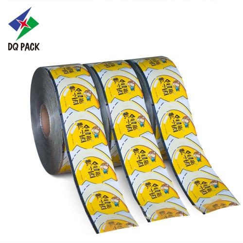 Flexibel Förpackning Plast Förpackning Cup Sealing Film Roll Stock