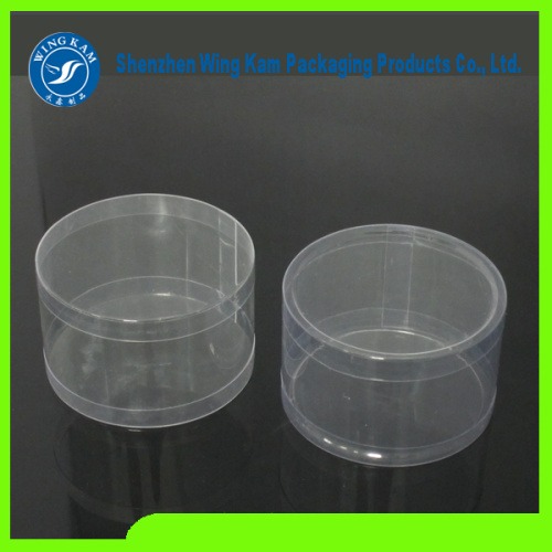 PET food grade cylinder packing with 3 inch inner diameter and customized length