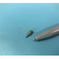 Micro-manufactured Titanium alloy nozzle head with thread