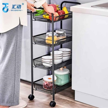 Multi-functional Kitchen Storage Rack: Organizer Shelf for Fruits, Vegetables, Cookware, Dishes & Seasonings