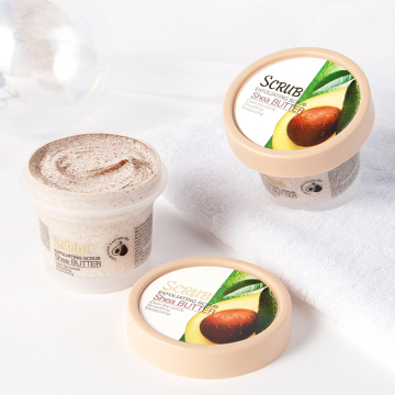 100g Sheabutter Peeling Peeling für tiefes Reinigen und Feuchtigkeit