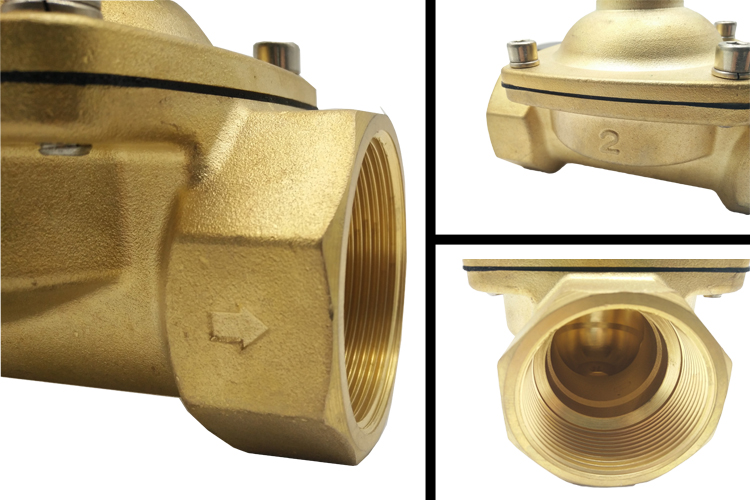 The Detail of 2W500-50 water diaphragm valves: