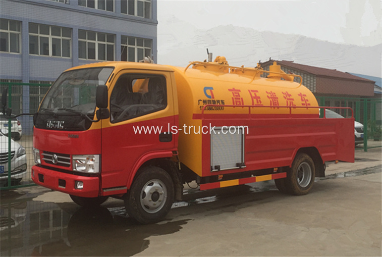 Small High Pressure Cleaning Truck