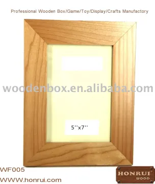 wooden picture frame