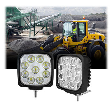 Tuff Plus 4.5 Inch Cube Mini Work Light - Long Life Off-Road LED Lights for Construction Machinery
