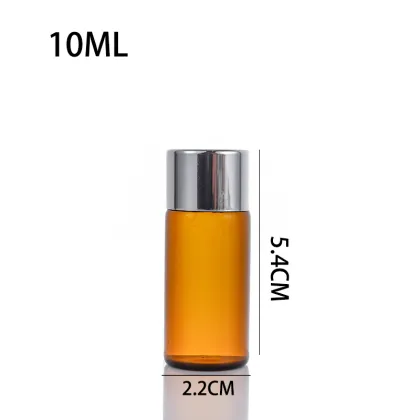 10ml Brown Glass Vials for essential oil aromatherapy