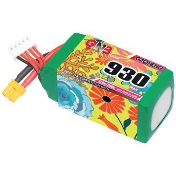 High-Capacity Gaoneng FPV Drone Battery 4S 930mAh 14.8V 120C XT30 LiPo