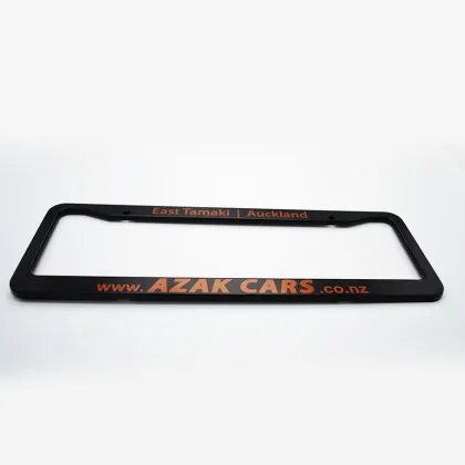 New Zealand and Australia Standard Aluminum License Plate Frame