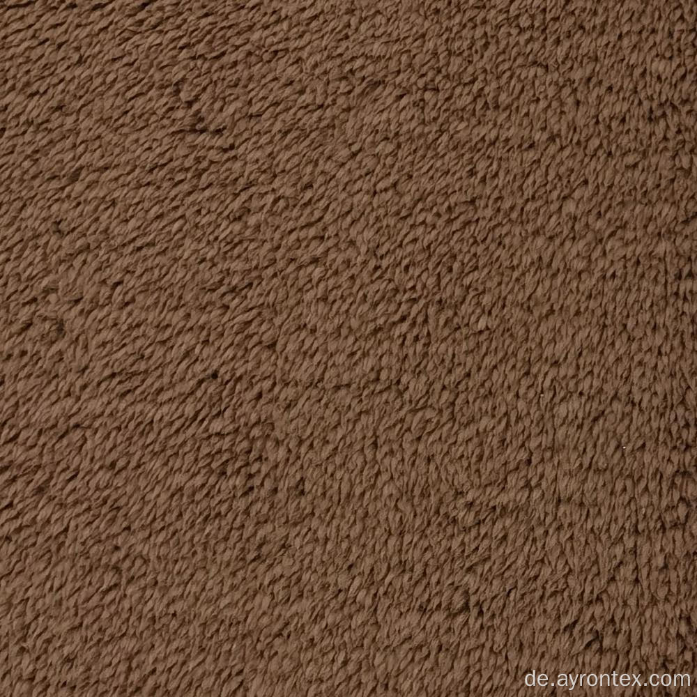 Chenille Sherpa Fleece für Heimtextile