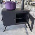 Warmfire factory price hot sale wood burning stove with oven camping stove portable bell tent stove