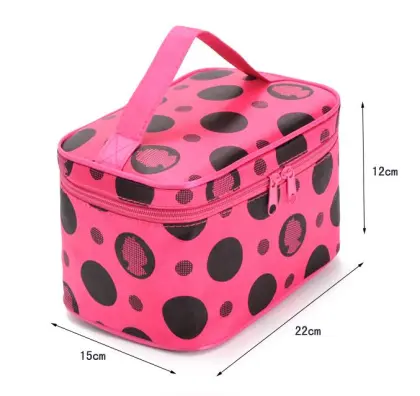 Travel Promotion Fashion pink makeup brush bag