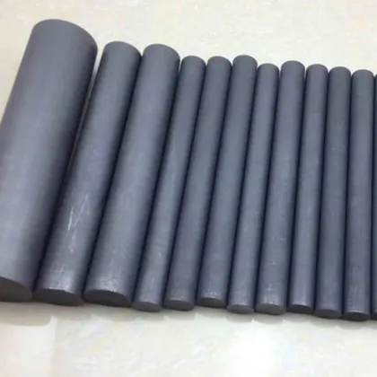 Custom graphite heating rod