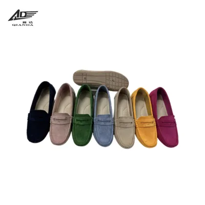 Suede Classic Loafer Bean Shoes
