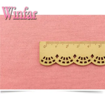 Plain Dye Stretch 100% Polyester Spun Yarn Fabric