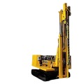 Photovoltaic excavator pile driver