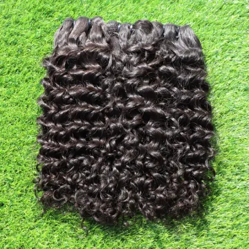 Virgin Hair Extensions: Italian Curly Malaysian Human Hair for Black Women