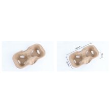 Biodegradable take away paper pulp coffee cup tray