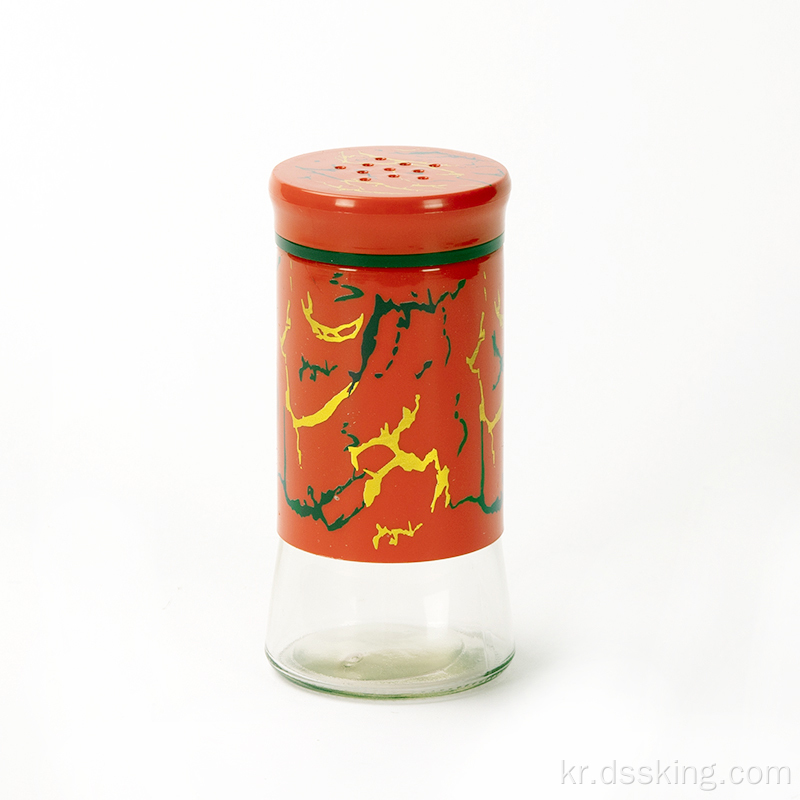 150ml 2 개의 PCS Glass Spice Jar 세트 및 맞춤형 항아리 세트