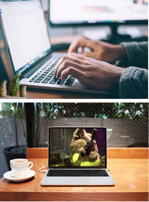 Thin and light laptop