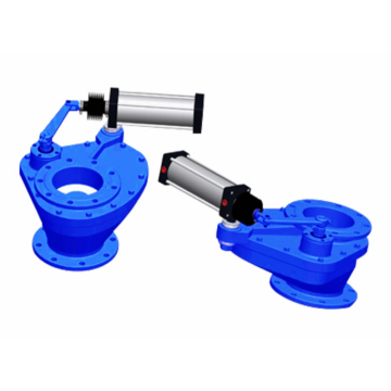 Паваротны клапан цеплавой электрастанцыі