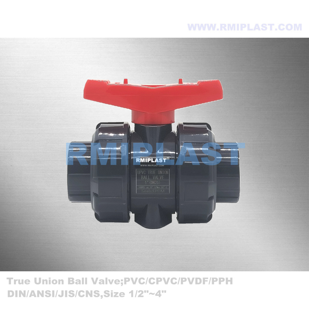DN40 PVC Ball Valve ISO CNS DIN