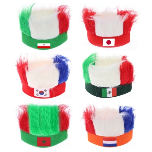 Soccer Team Headgear for World Cup Matches