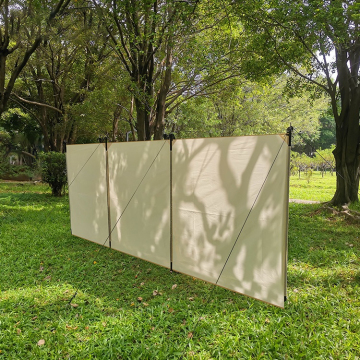 Foldable Beach Tent with Wind Screen and Fence