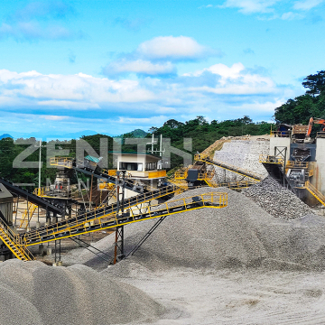 80Tph Stone Crusher Plant with 110-250Tph Capacity