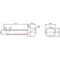 5mm hvid LED stråhat varm hvid 3800-4800K