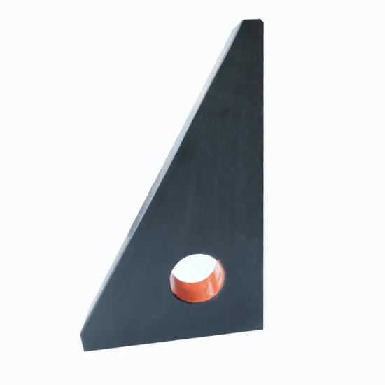 Granite Triangular Ruler Calibration Tools Inspection