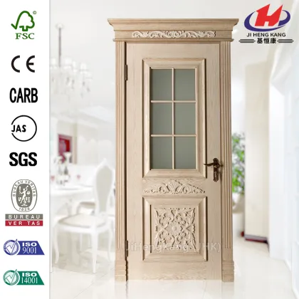 Brass Twisted Cera Interior Glass Door