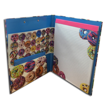 a3 Hard File Folder Clipboard with Notepad