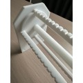 PTFE圧縮成形ビレットと機械加工部品