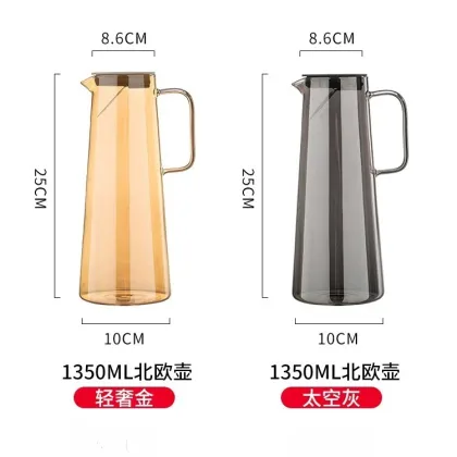 Borosilicate Glass Tea Kettle: Custom New Design Multifunctional Cold Water Kettle